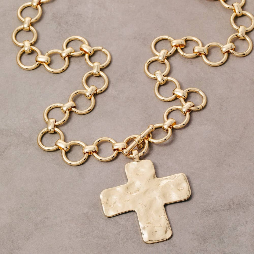 The Eternal Hammered Necklace
