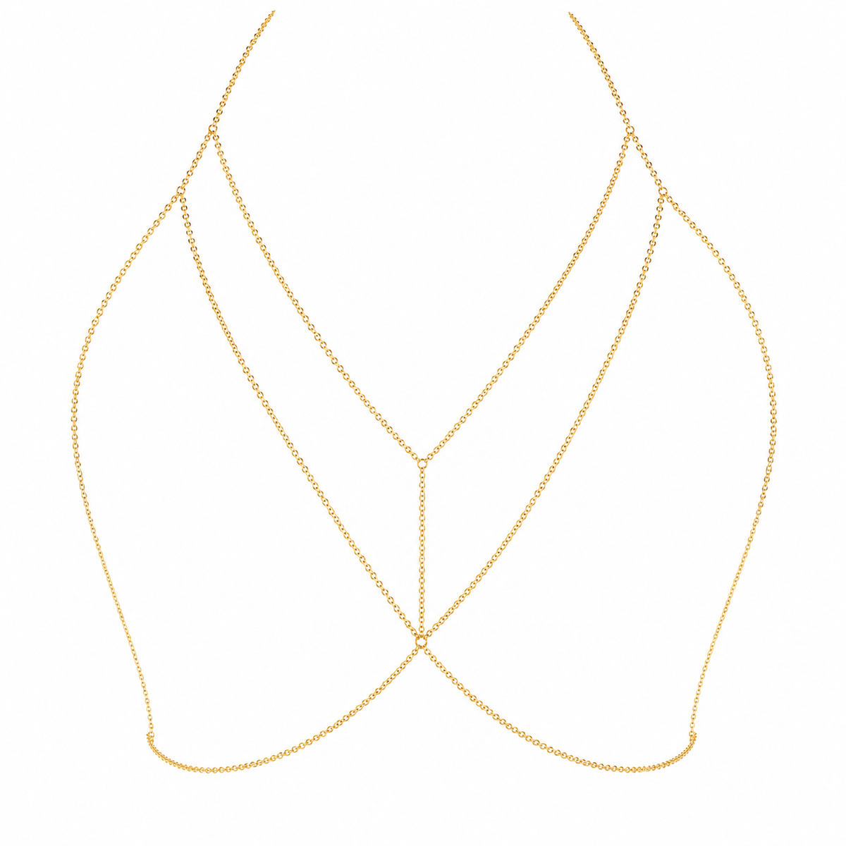 The Layered Chain Bra