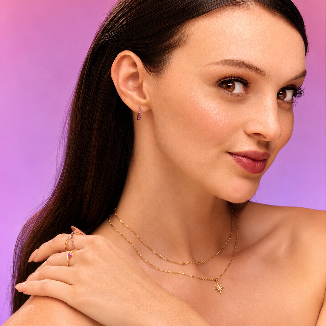 The Opal Huggie Earrings