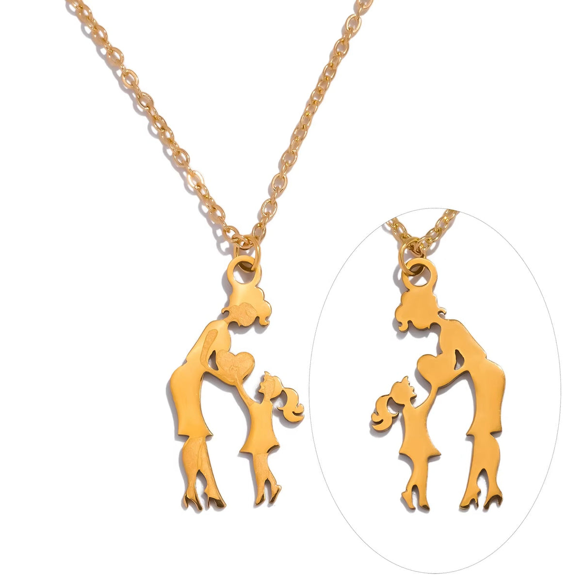 For My Mother · 18k Gold-Plated Love Knot Necklace