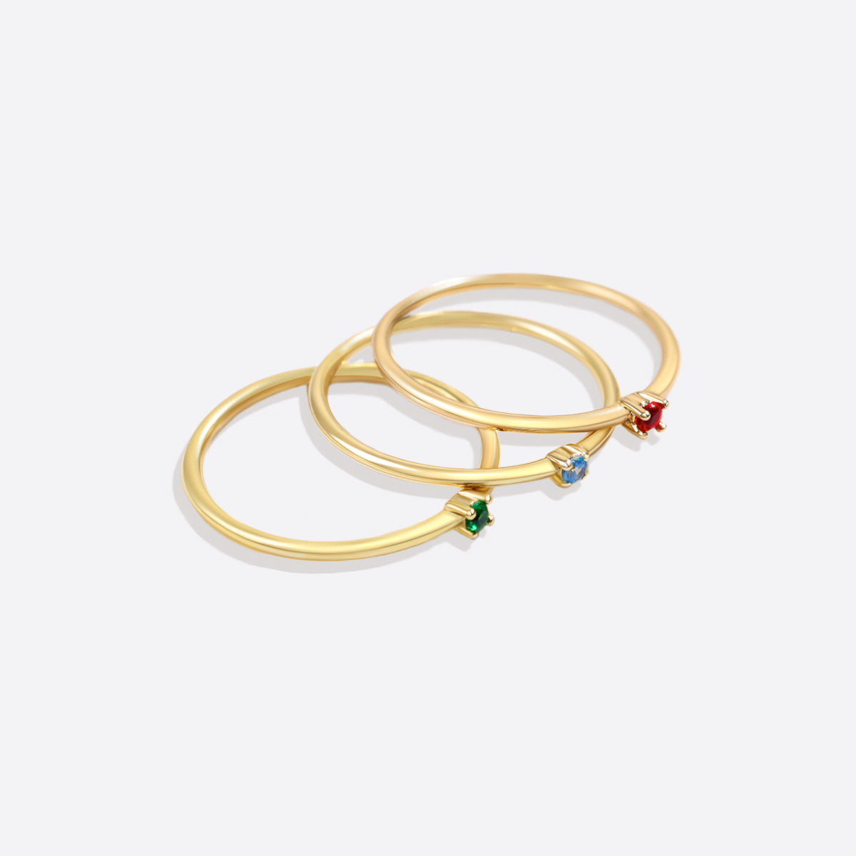 The Birthstone Stacking Ring